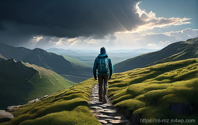 내러티브 건강법과 자기 반성의 중요성 - **Prompt:** A calm and introspective person of indeterminate age (e.g., a thoughtful young adult or ...