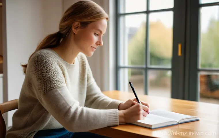 내러티브 건강법의 새로운 접근법 - A confident Dutch woman in her early 30s, dressed in comfortable, modest everyday clothing (such as ...