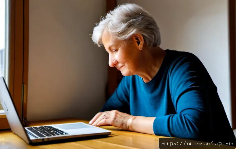 Home 17 내러티브 건강법을 위한 온라인 코스 추천 - Photorealistic Dutch lifestyle scene, an older adult seated comfortably at a bright home desk in Ams...